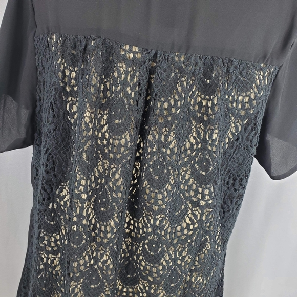 💥Just In💥Lane Bryant Lace Back Tunic...Sz 14/16 - Picture 4 of 6
